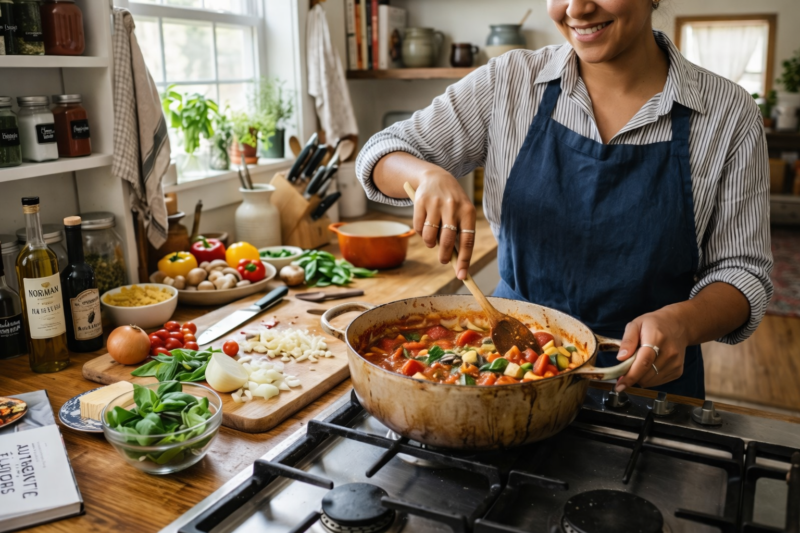 Fresh Garden Vegetable Stew Recipe