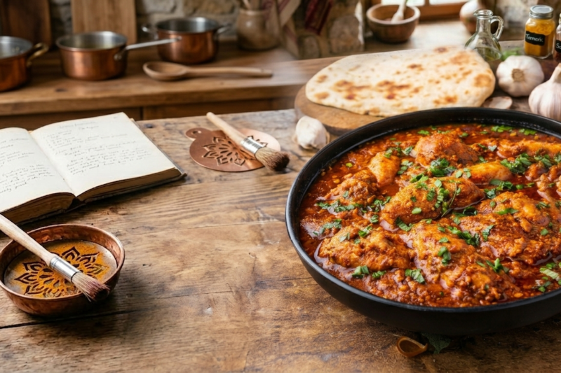 🧄 Lasaniya Chicken (Garlic Chicken Curry)