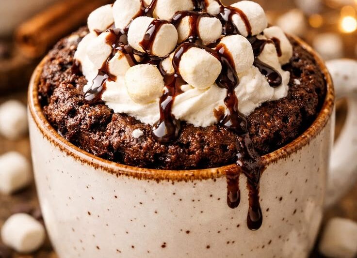 🍫 Chocolate Mug Cake (2-Minute Easy Recipe)