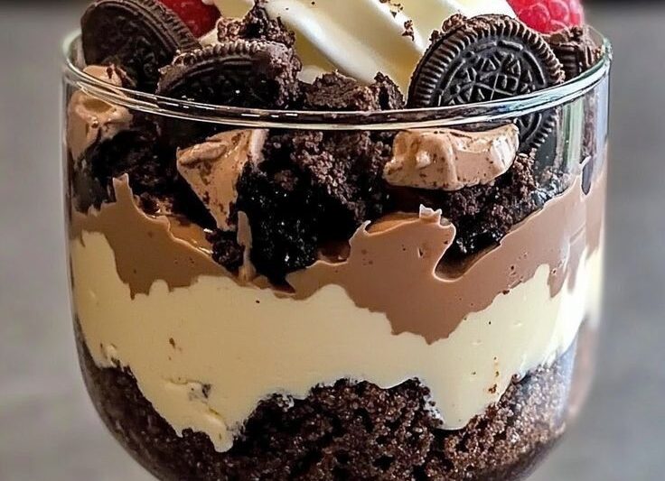 🍨 Strawberry Oreo Ice Cream Dessert