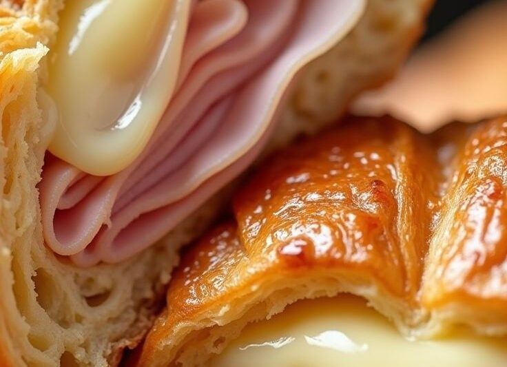 Gourmet Ham & Swiss Cheese Croissant