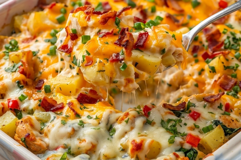 The Potato and Chicken Casserole Recipe