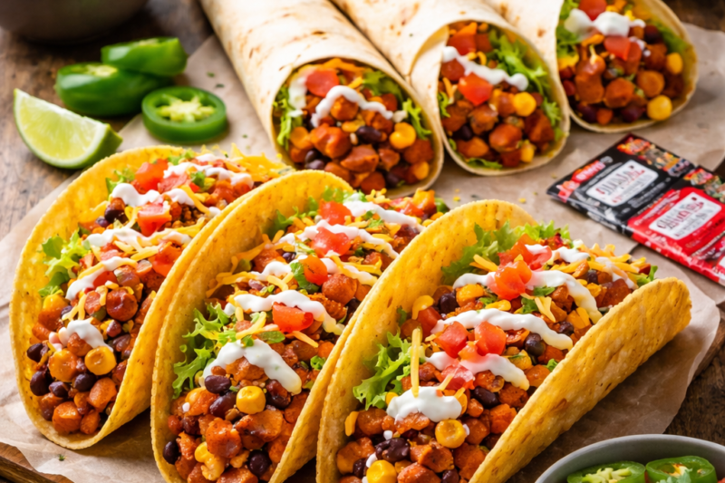 Viral Taco Bell Veggie Tacos—But Better 🌮⚡